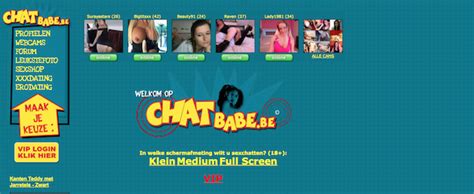 chatbabe be|Chatbabe.be: De allergrootste gratis sexchat van Belgie!.